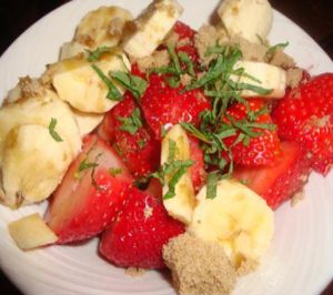 fruit bowl at the Buffet at Wynn Hotel - The Buffet in Las Vegas
