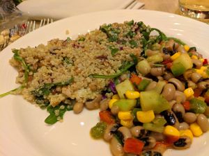 salad bar vinegary options at Wynn Hotel - The Buffet in Las Vegas