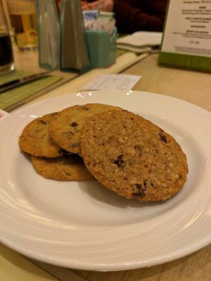 absolutely too sweet vegan cookie at Wynn Hotel - The Buffet in Las Vegas
