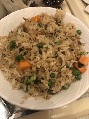 Huge bowl of fried rice made just for me  at Wynn Hotel - The Buffet in Las Vegas