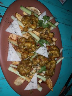 Cauliflower wings   at Xhuba in Playa Zipolite