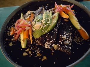 Enmoladas at Xhuba in Playa Zipolite