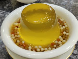 aiyu jelly at Flourish Cafe 繁荣素食咖啡厅 in West Singapore