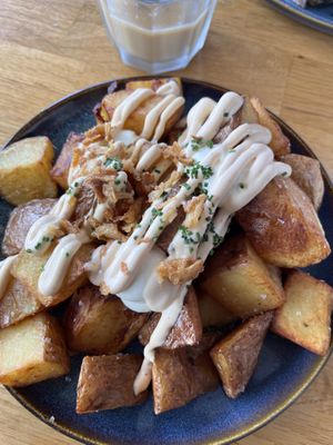 Potatoes   at The Hungry Gull in Isle Of Skye