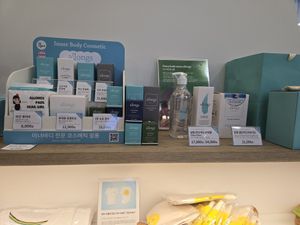 Personal items for sale at Vegan Veganing in Seoul