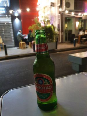 Tsingtao at Pink Flamingo in Athens