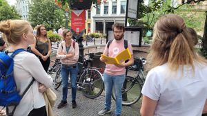 One of the guides at Vegan Food Tour Utrecht in Utrecht