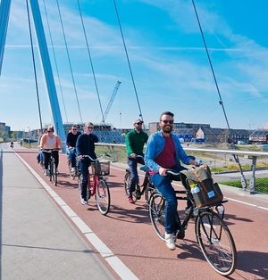 They also offer rental bikes at Vegan Food Tour Utrecht in Utrecht