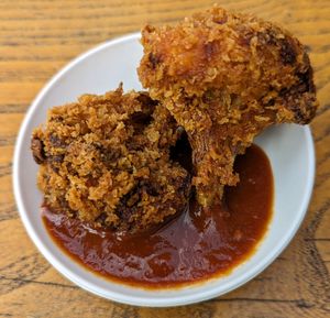 Cauliflower Wings from BROEI at Vegan Food Tour Utrecht in Utrecht