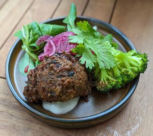 Köfte from Gys at Vegan Food Tour Utrecht in Utrecht