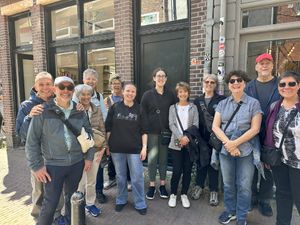 Veg Jaunts and Journeys vegan tour of Netherlands/Belgium. Utrecht was our first stop.   at Vegan Food Tour Utrecht in Utrecht