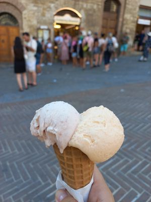  at Gelateria Dondoli in San Gimignano