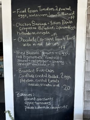 Specials 7.28.23- nothing vegan  at Hangar B Eatery in Chatham