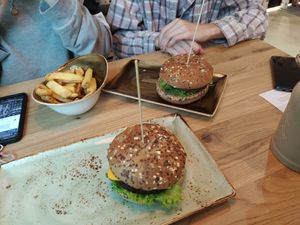 Vegan Burgers at Hans im Glück in Passau