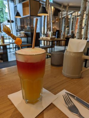 Cocktail at Hans im Glück in Passau