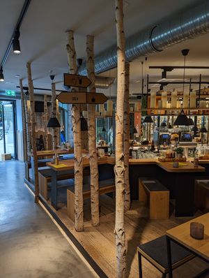 Restaurant at Hans im Glück in Passau