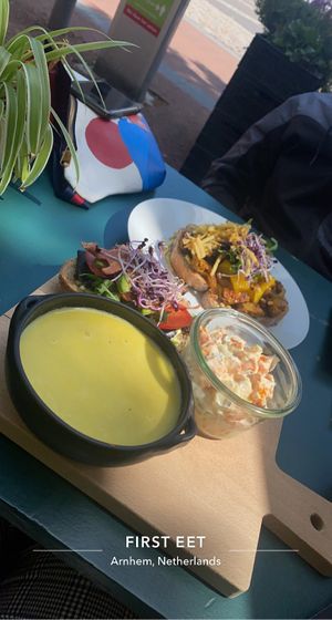 Had a lovely lunch! at First Eet in Arnhem