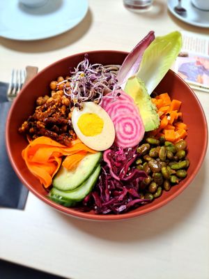 Buddha Bowl (vegan) at First Eet in Arnhem