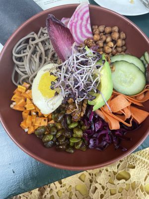 The Buddha Bowl that is completely vegan 😍  at First Eet in Arnhem