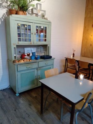 Inside the cafe (June 2025) at First Eet in Arnhem