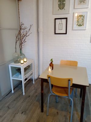 Inside the cafe (June 2025) at First Eet in Arnhem