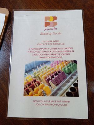 Popsicles for summer (June 2025) at First Eet in Arnhem