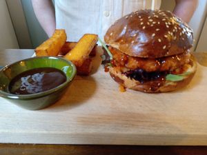 Korean burger at First Eet in Arnhem