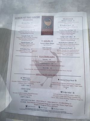 Starters  at Wild Goose Tavern in Chatham