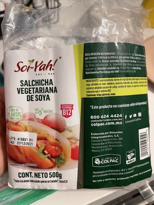 Salchicha de soya at Mr. Tofu Los Cabos in Cabo San Lucas