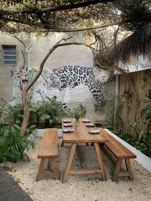   at Pizza Papi in Tulum