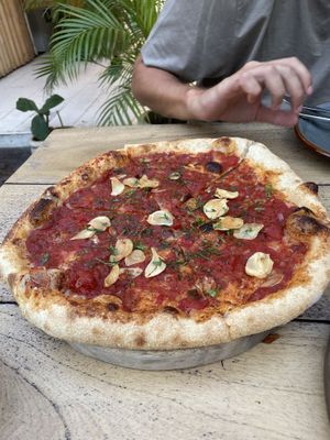 Marinara  at Pizza Papi in Tulum