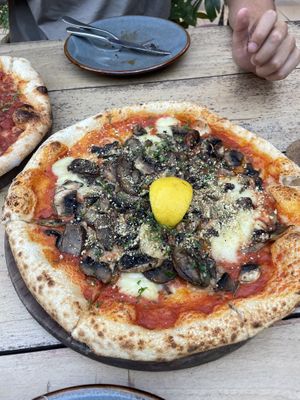 Funghi   at Pizza Papi in Tulum