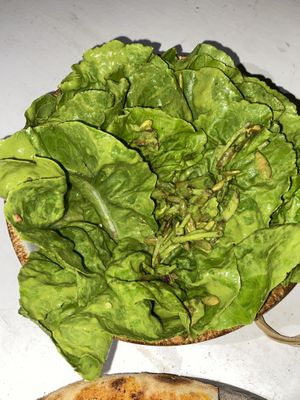 green goddess   at Pizza Papi in Tulum