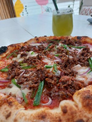 #Veganuary at Pizza Papi in Tulum