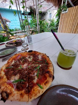 #Veganuary at Pizza Papi in Tulum