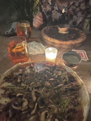   at Pizza Papi in Tulum