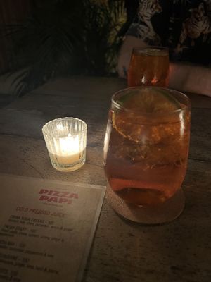   at Pizza Papi in Tulum