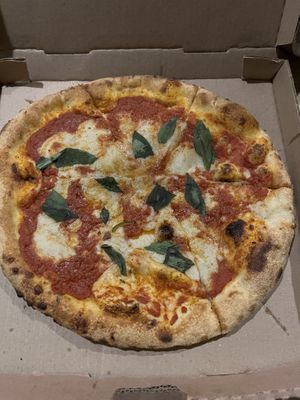 Margherita   at Pizza Papi in Tulum