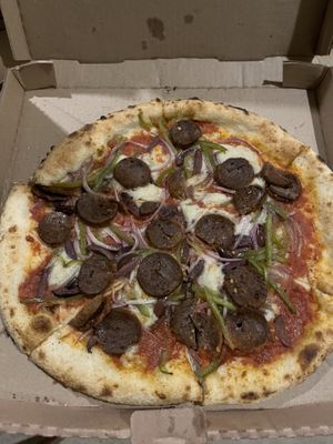 Supreme  at Pizza Papi in Tulum