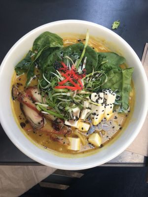 Curry Ramen  at Freesoulcaffe in Tustin