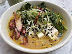 Curry Ramen  at Freesoulcaffe in Tustin