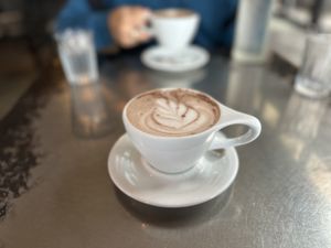 Hot chocolate   at Freesoulcaffe in Tustin