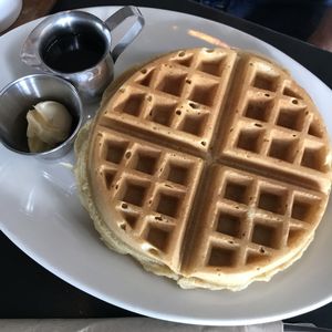 Belgian waffle at Freesoulcaffe in Tustin