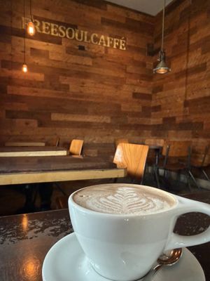 Hot cocoa ☕️  at Freesoulcaffe in Tustin