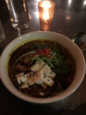 Curry Ramen  at Freesoulcaffe in Tustin