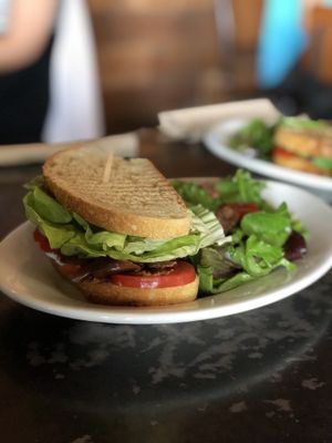 Vegan BLT makes my day!  at Freesoulcaffe in Tustin