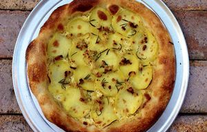 I love their pizzas! at Freesoulcaffe in Tustin