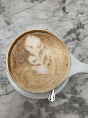 Vanilla latte at Freesoulcaffe in Tustin