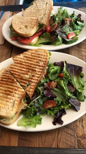 BLT and panini poulet! at Freesoulcaffe in Tustin