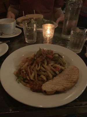 Freesoulini pasta! at Freesoulcaffe in Tustin